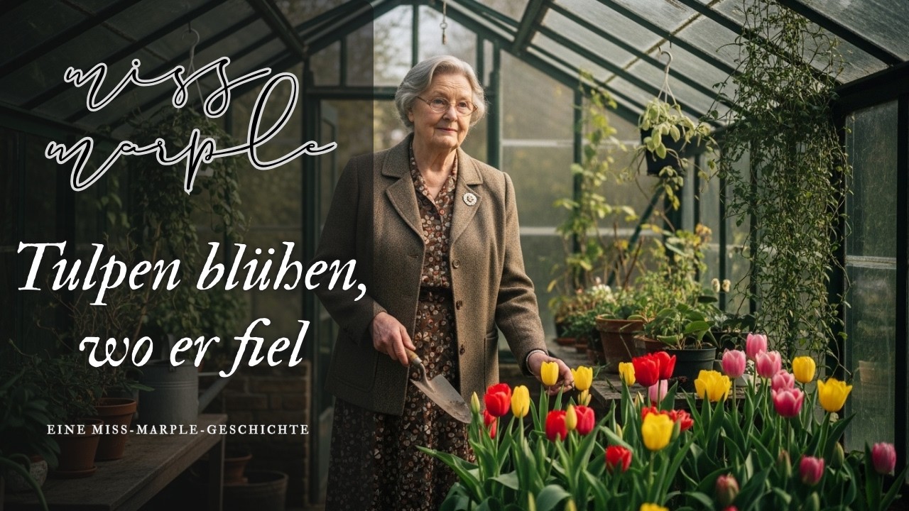 Tulpen blühen, wo er fiel | Mord im Gewächshaus | Miss Marple Hörbuch Deutsch