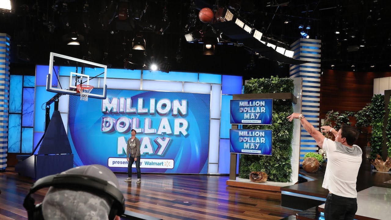 Paul & Mark Wahlberg Take Half Court Shots for Charity