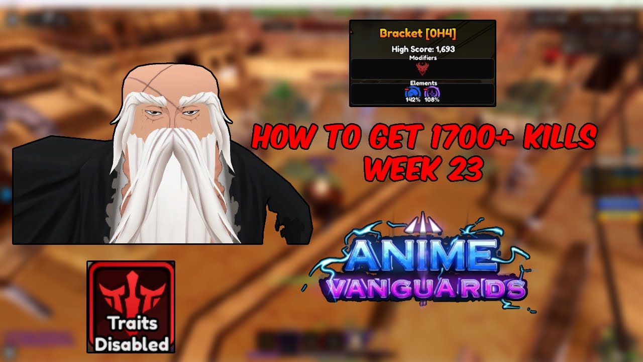 HOW TO GET 1700+ KILLS IN NEW ANIME VANGUARDS TOURNAMENT!!! || WEEK 23