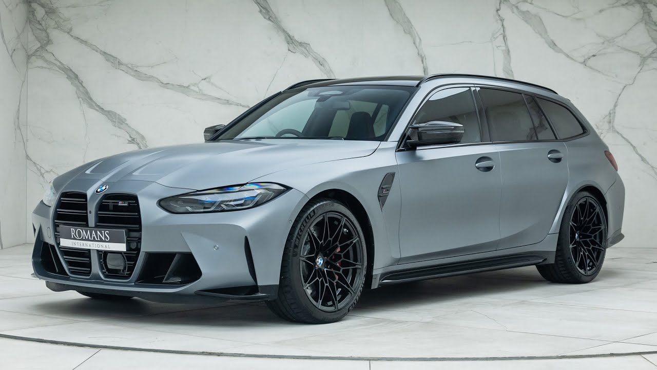 2023 BMW M3 Touring - Frozen Pure Grey II Metallic - Walkaround & Interior & Revs