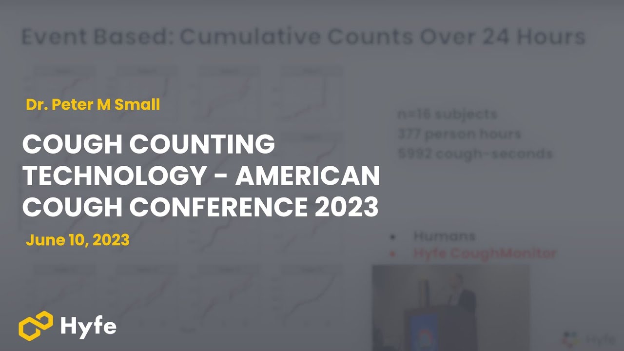 Cough Counting Technology - American Cough Conference 2023