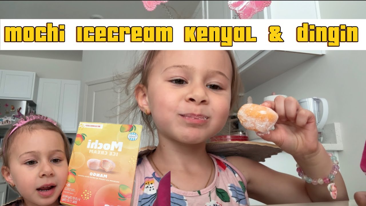 Zoey Nyobain Icecream Favorite mommy 🍡❄️ 