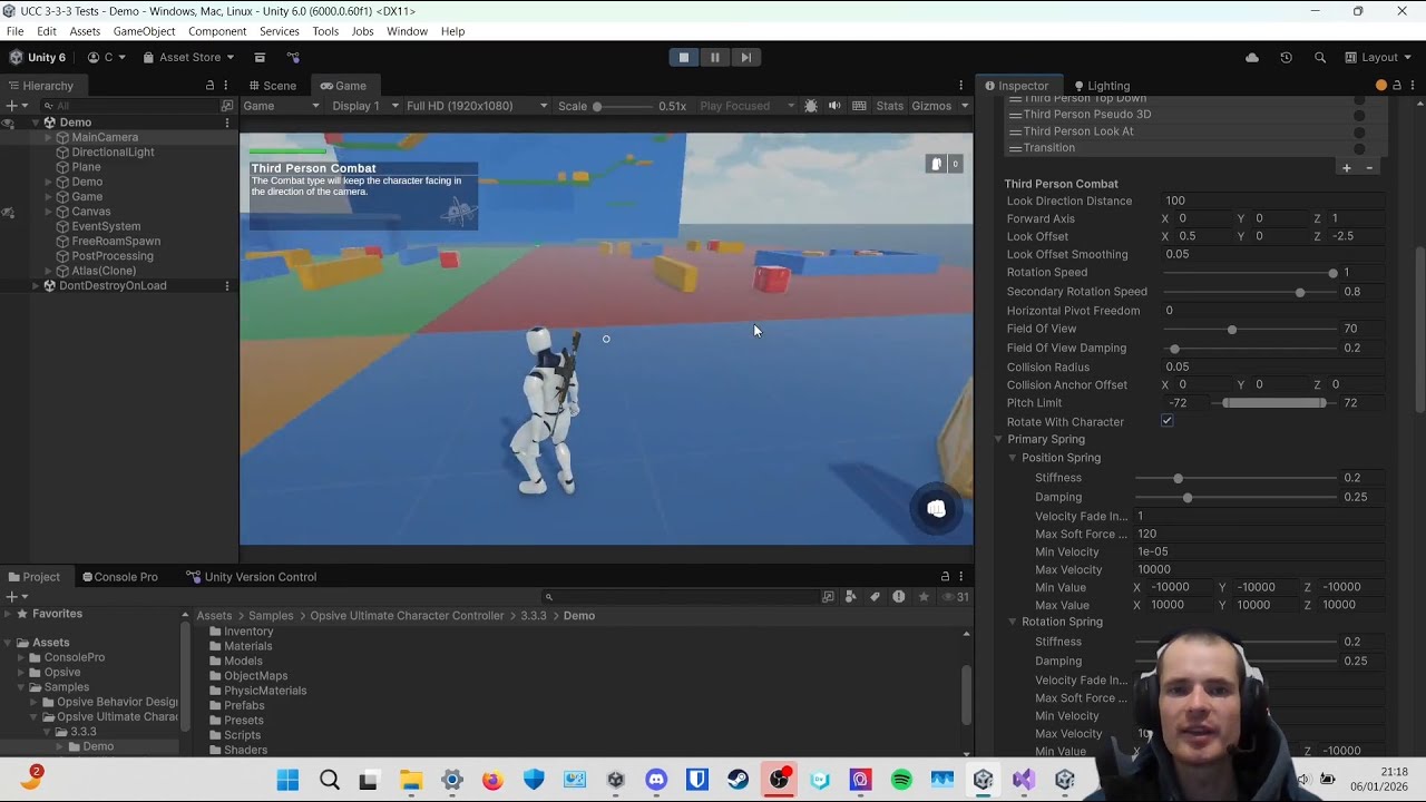 UCC Rotate With Character and Animation Motion issues
