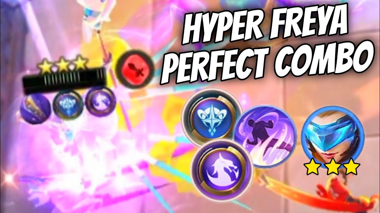 ASTRO WYRMSLAYER FREYA + YUKI SKILL 3 !!CRAZY DAMAGE !! MAGIC CHESS MOBILE LEGENDS