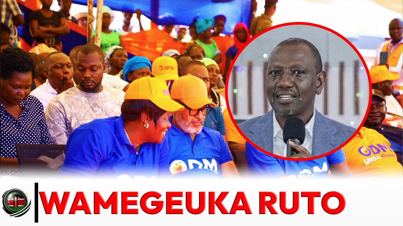 ODM Make U Turn, Give Ruto Two Dangerous Conditions