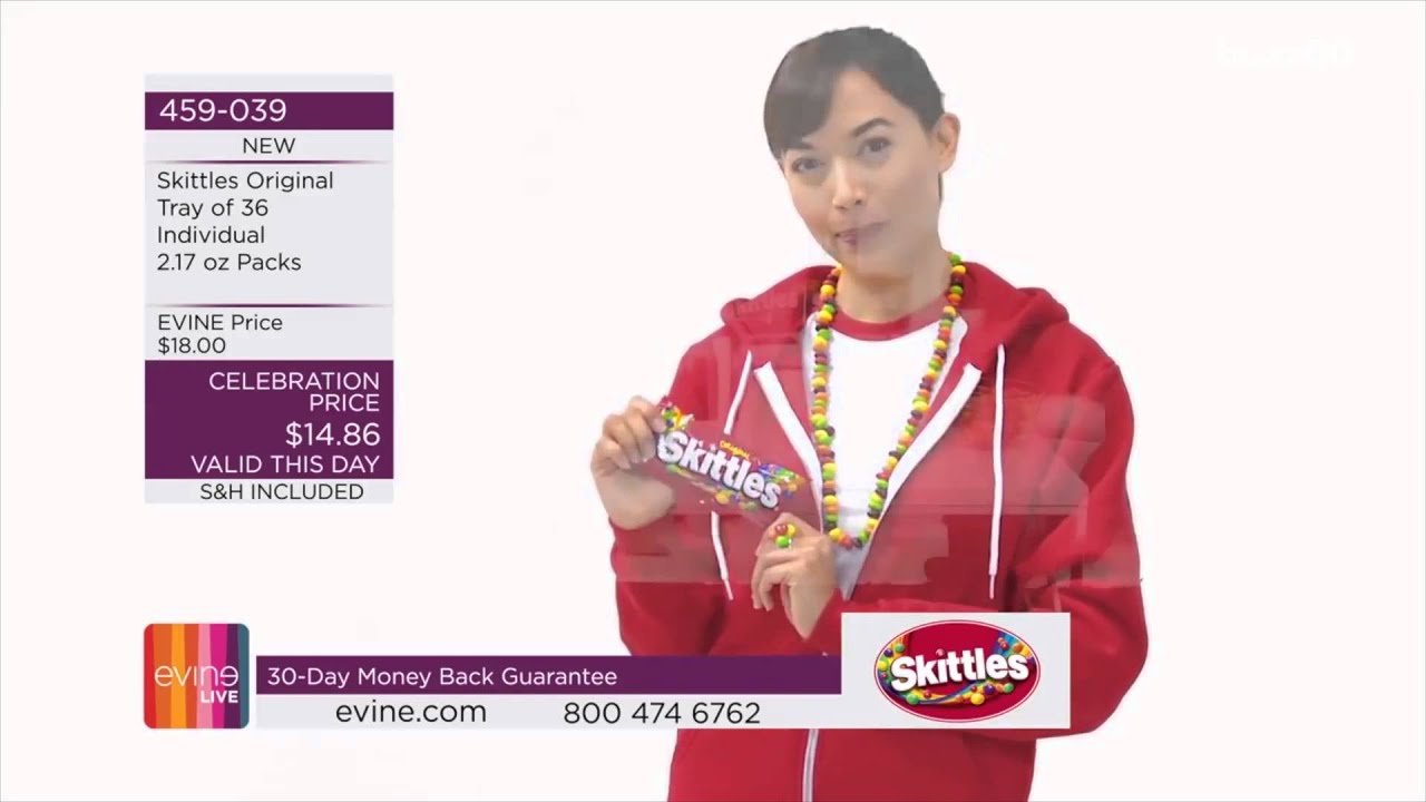 Watch Marshawn Lynch sell Skittles on a home shopping network
