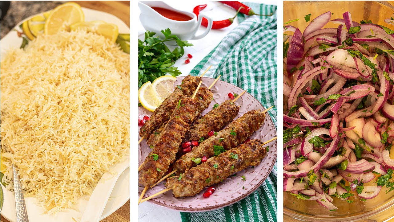 Greek Kebab with Pilaf & more: Dinner in 60 Minutes!