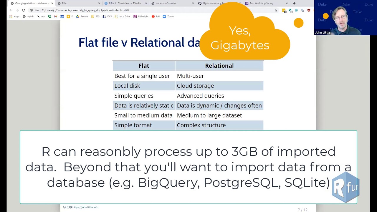 Public datasets and BigQuery w/ dplyr - Use R/Tidyverse to query remote relational databases via SQL
