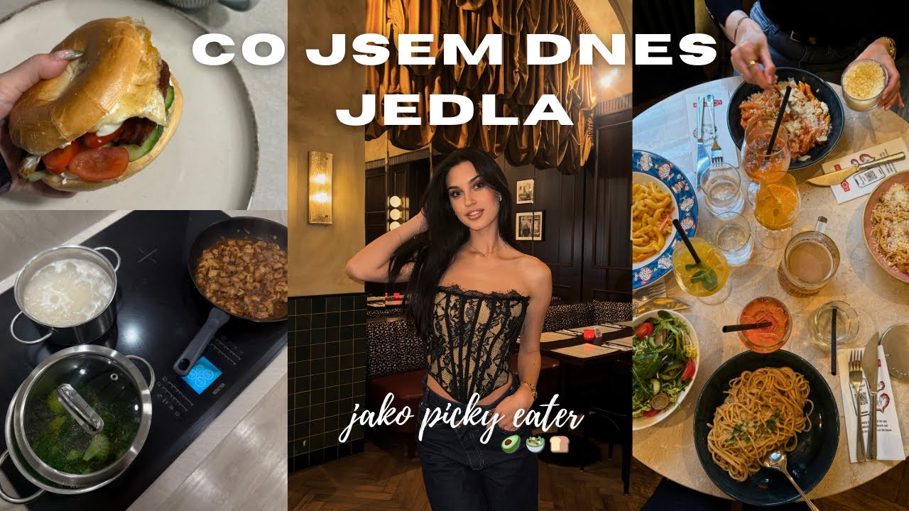 Co jsem DNES JEDLA jako *picky eater*🥑🥗