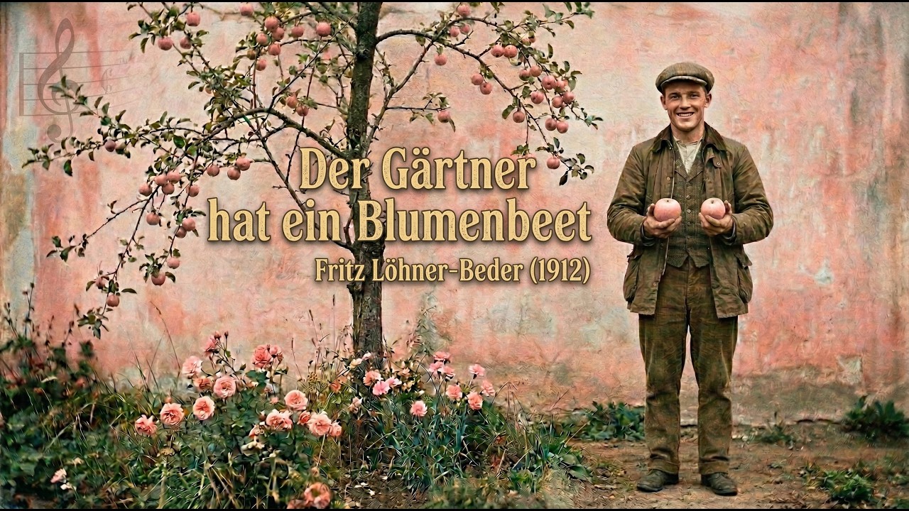 Der Gärtner hat ein Blumenbeet | Fritz Löhner-Beda | Cover