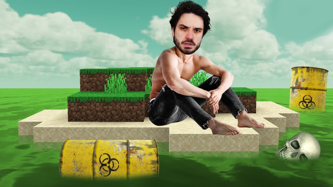 COMO EU SOBREVIVI 7 DIAS EM UMA ILHA EM VOLTA DE UM OCEÂNO DE ÁCIDO!