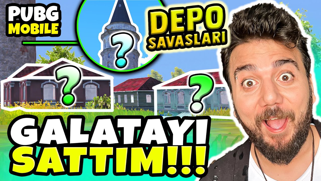 YANLIŞ EVİ ALIRSAN ÖLERSİN! DEPO SAVAŞLARI #3 - PUBG Mobile Galata