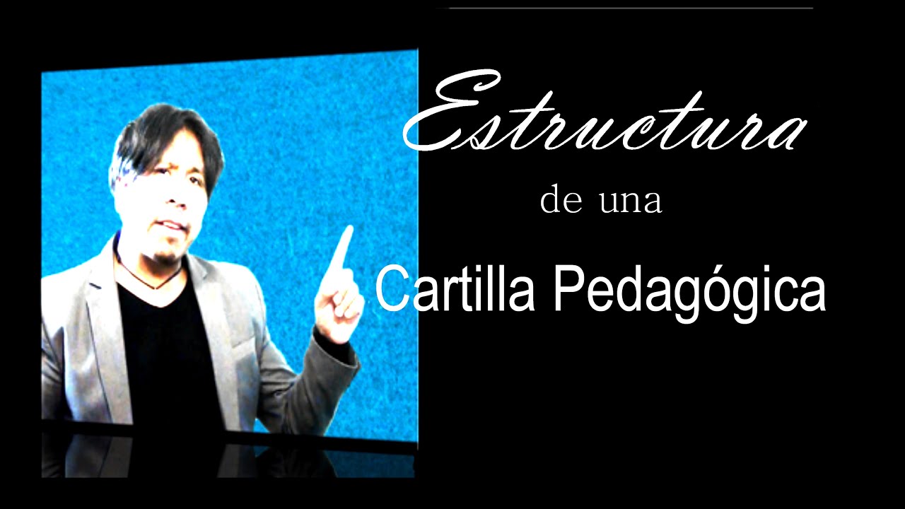 EJEMPLO DE UNA CARTILLA PEDAGÓGICA