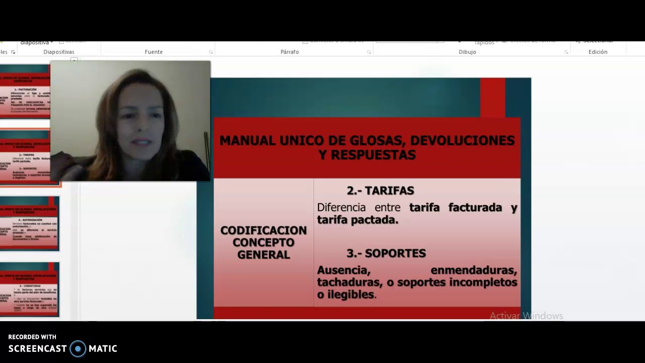 MANUAL UNICO DE GLOSAS