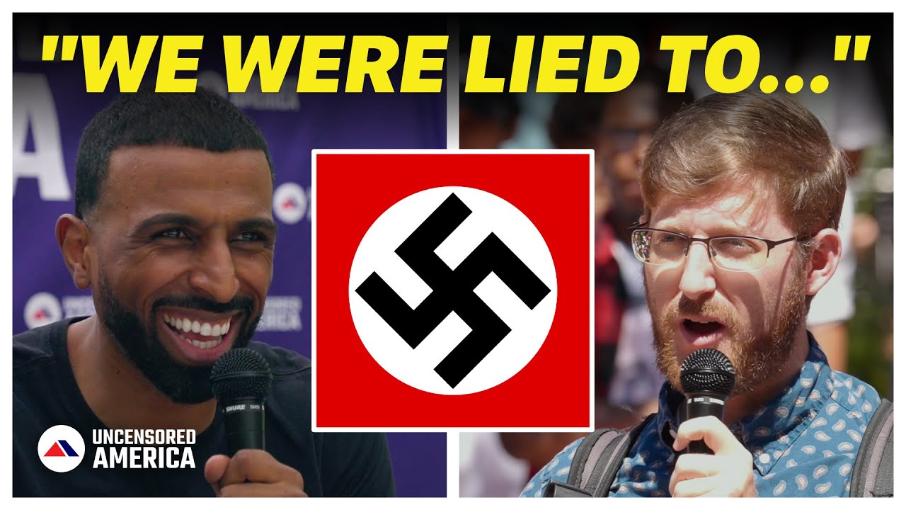 Myron Gaines Gets in HEATED Debate Over Nazi Accusations