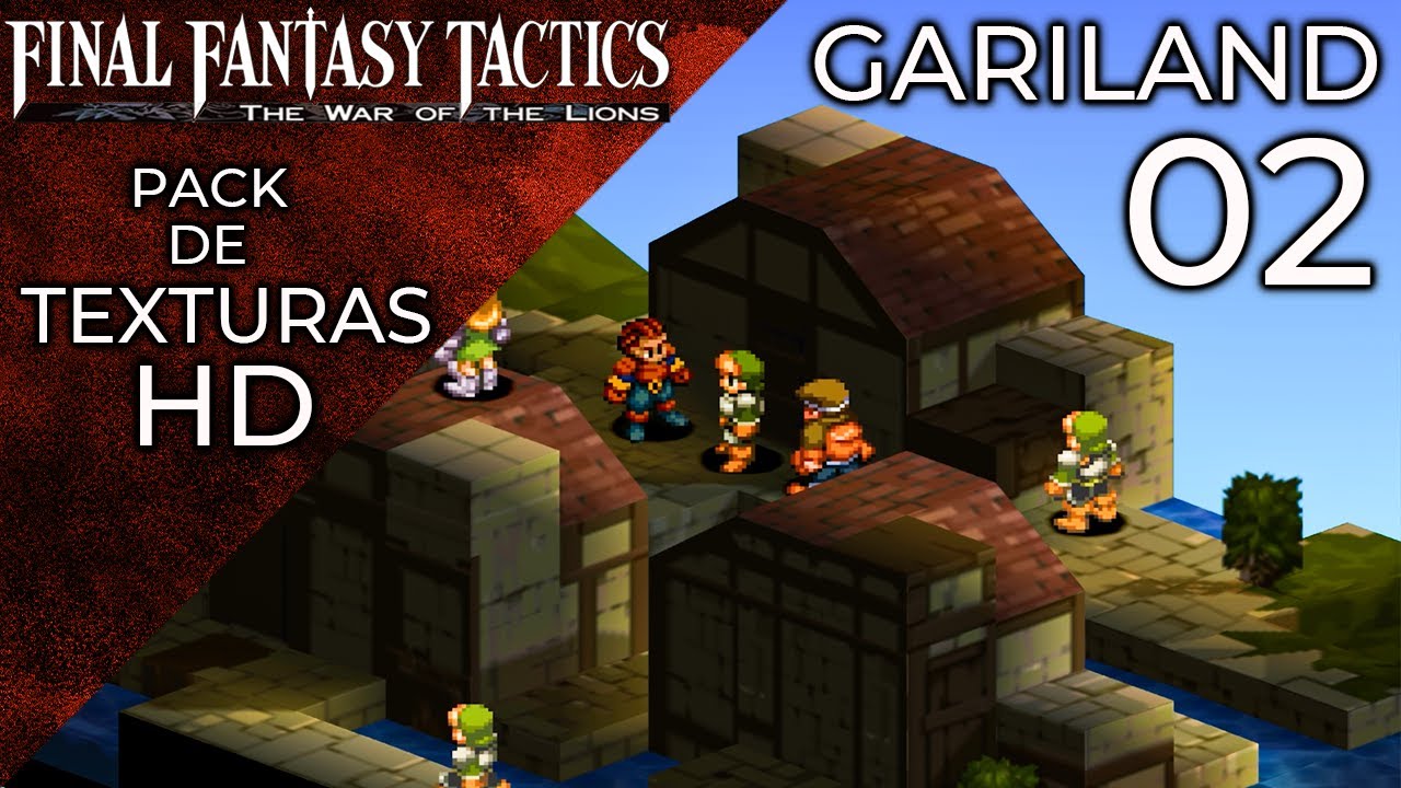 Final Fantasy Tactics: The War of the Lions - Gariland - Pack de Texturas em HD - PPSSPP
