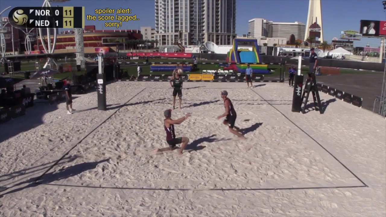 Mol.A/Sørum (NOR)  vs. Varenhorst/Bouter (NED) FIVB/P1440 Las Vegas Pool Final