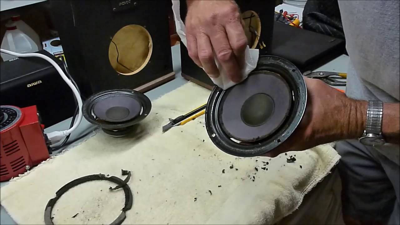 Baby Advent II Speaker Restoration
