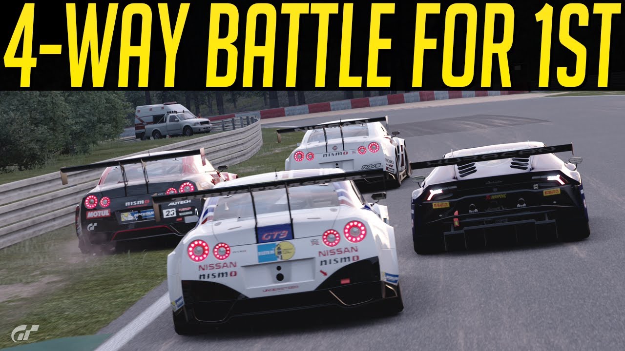Gran Turismo Sport: Ridiculous Battle for 1st Place