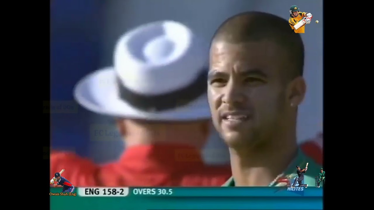 Owais Shah 98 (89) vs RSA, ICC Champions Trophy 2009, at Centurion 