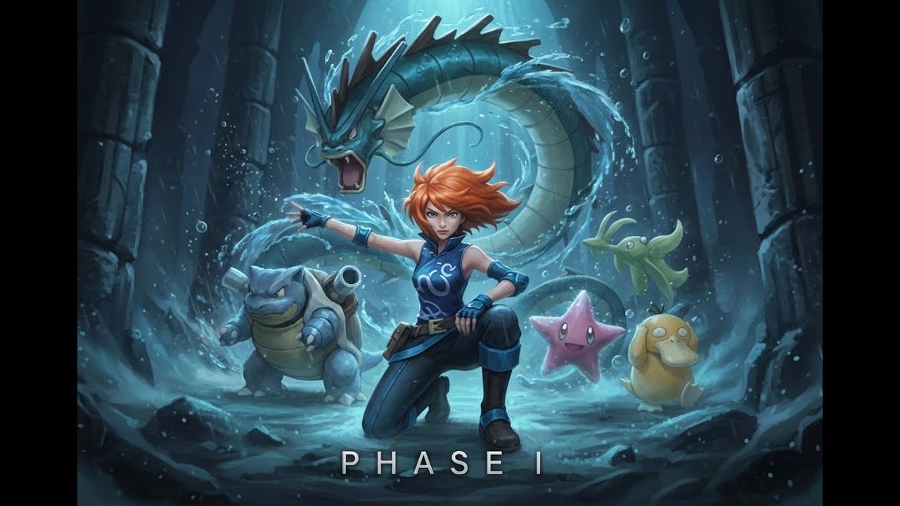 Misty Double Phase Gym Battle Theme | Pokemon