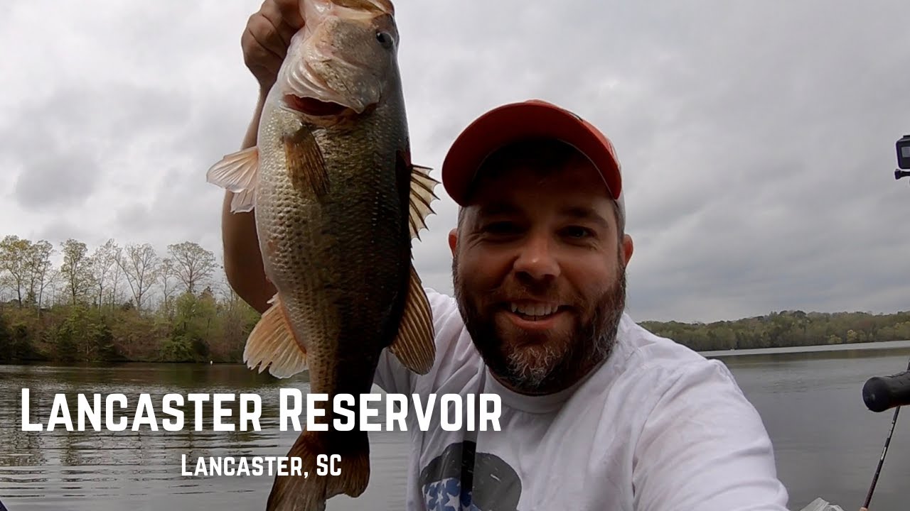 Lancaster Reservoir - Kayak Fishing for Bass - Lancaster, SC