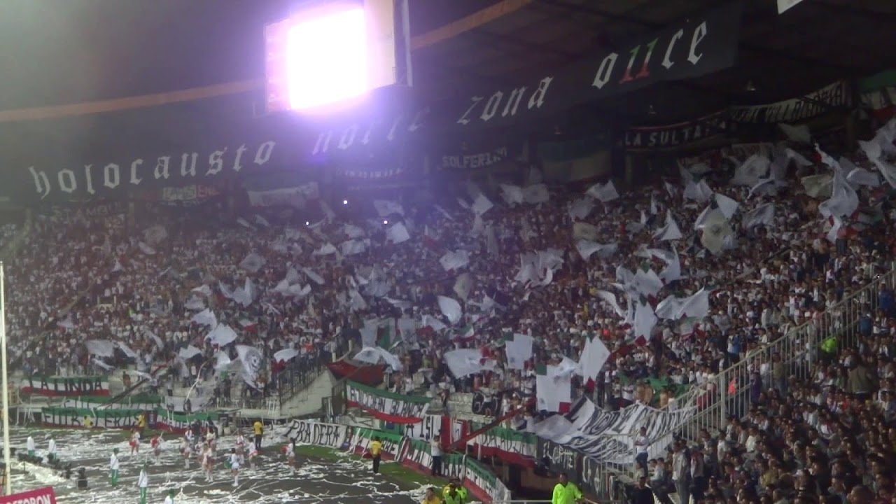 Holocausto Norte FINAL COPA AGUILA Once Caldas-nacional 2018