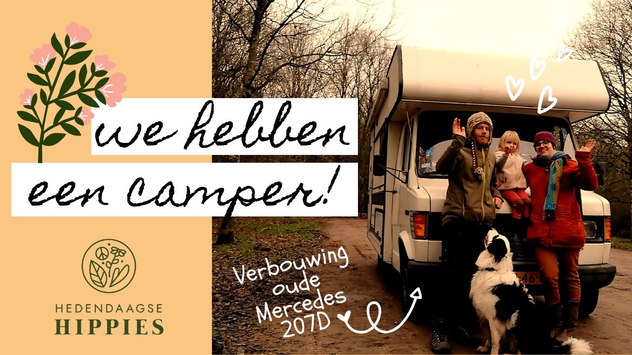 We hebben een oude lekkende camper gekocht - de eerste stap van onze #vanlife gezinsdroom!