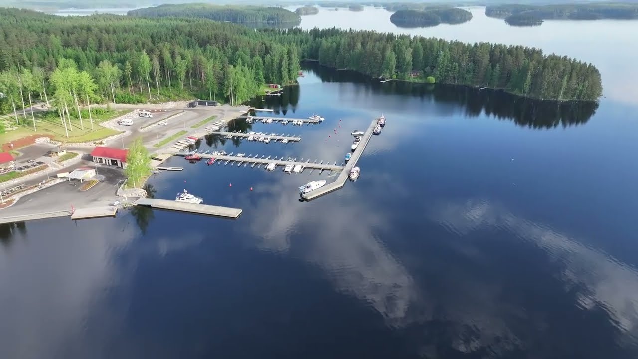 Heinäveden satama ilmakuva
