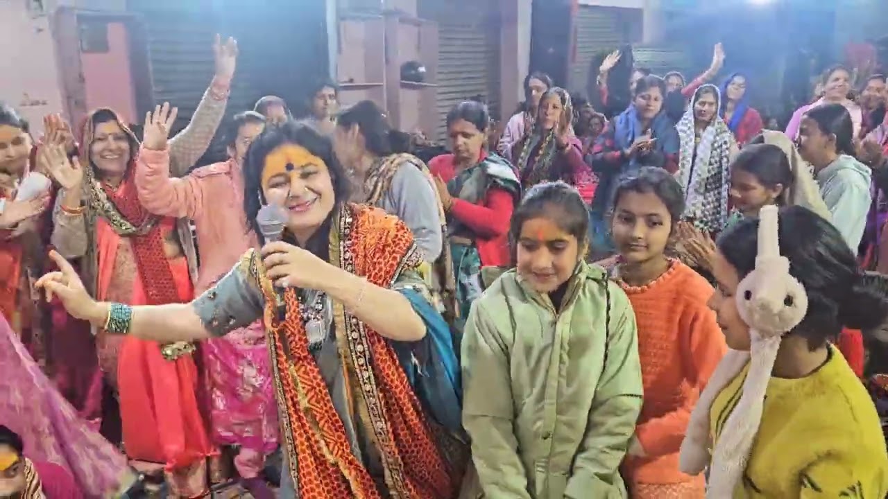 उत्तराखण्ड का चमकता सितारा विवेक राणा भाई. सितारगंज माता के जागरण में  बरसा रंग. Khushi joshi vlog.