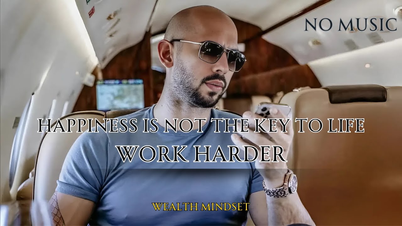 Andrew Tate - The Key To Life Is Hard Work (NO MUSIC MOTIVATION)