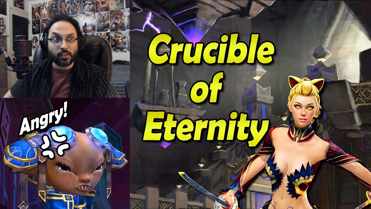 Why are you like this, Zojja?! | VB does the Crucible of Eternity dungeon! (GW2)