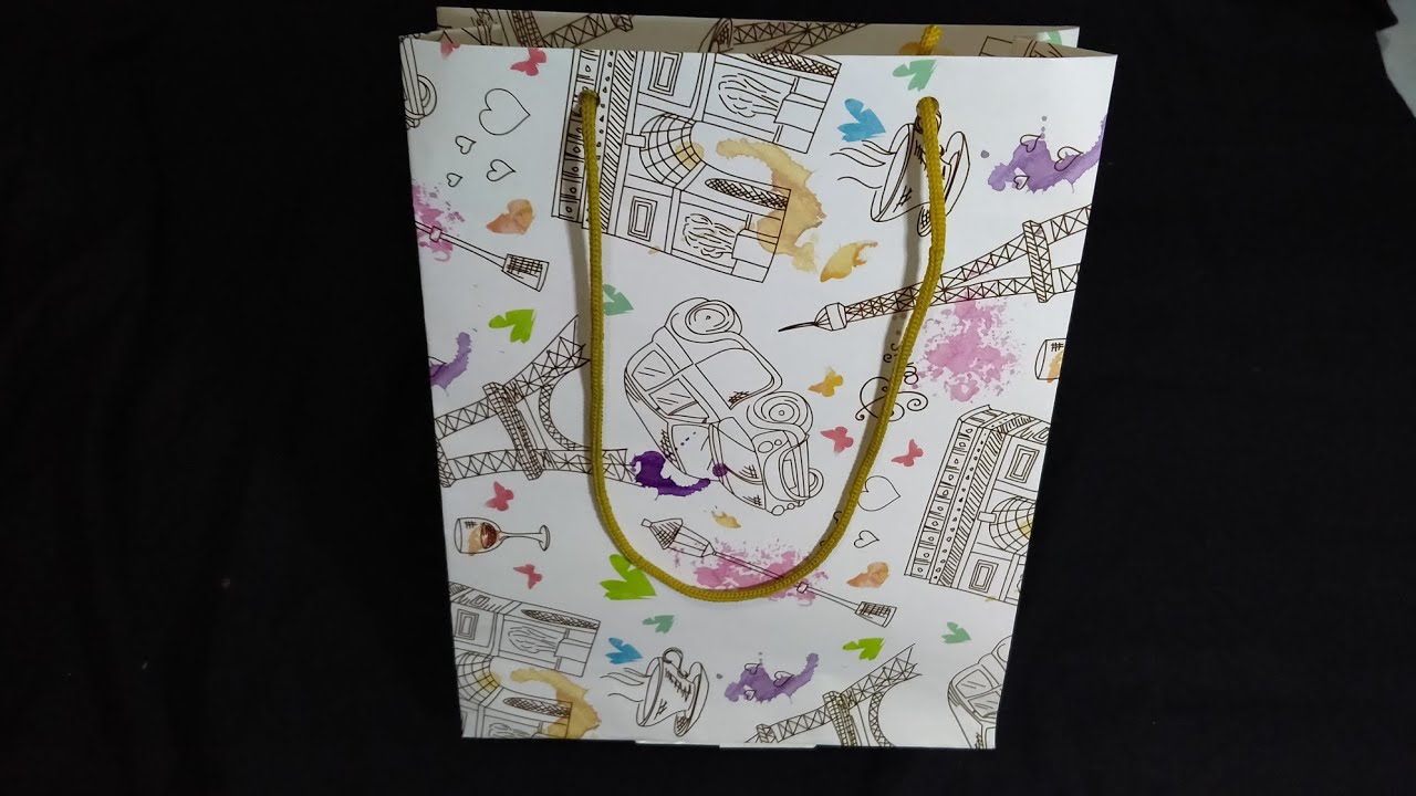 DIY How to make Paper Bag Tutorial