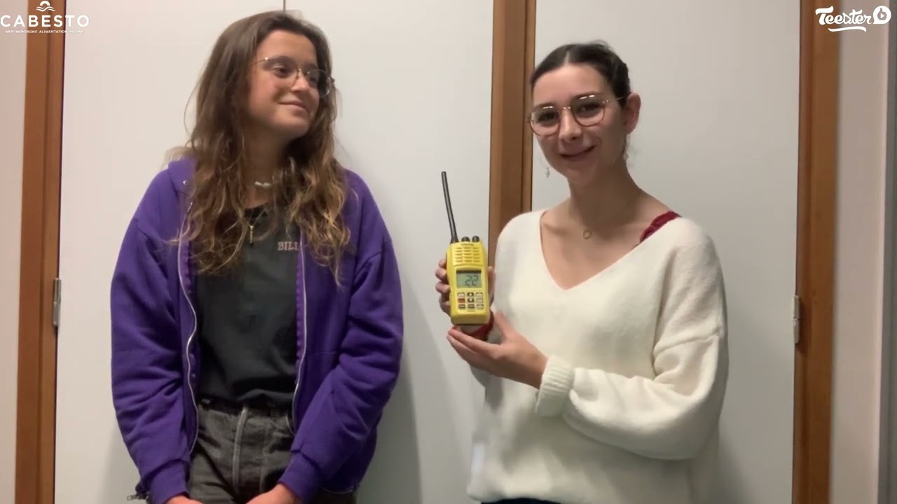 VHF PORTABLE RT420+, l’avis de Charlotte et de Taina - CABESTO