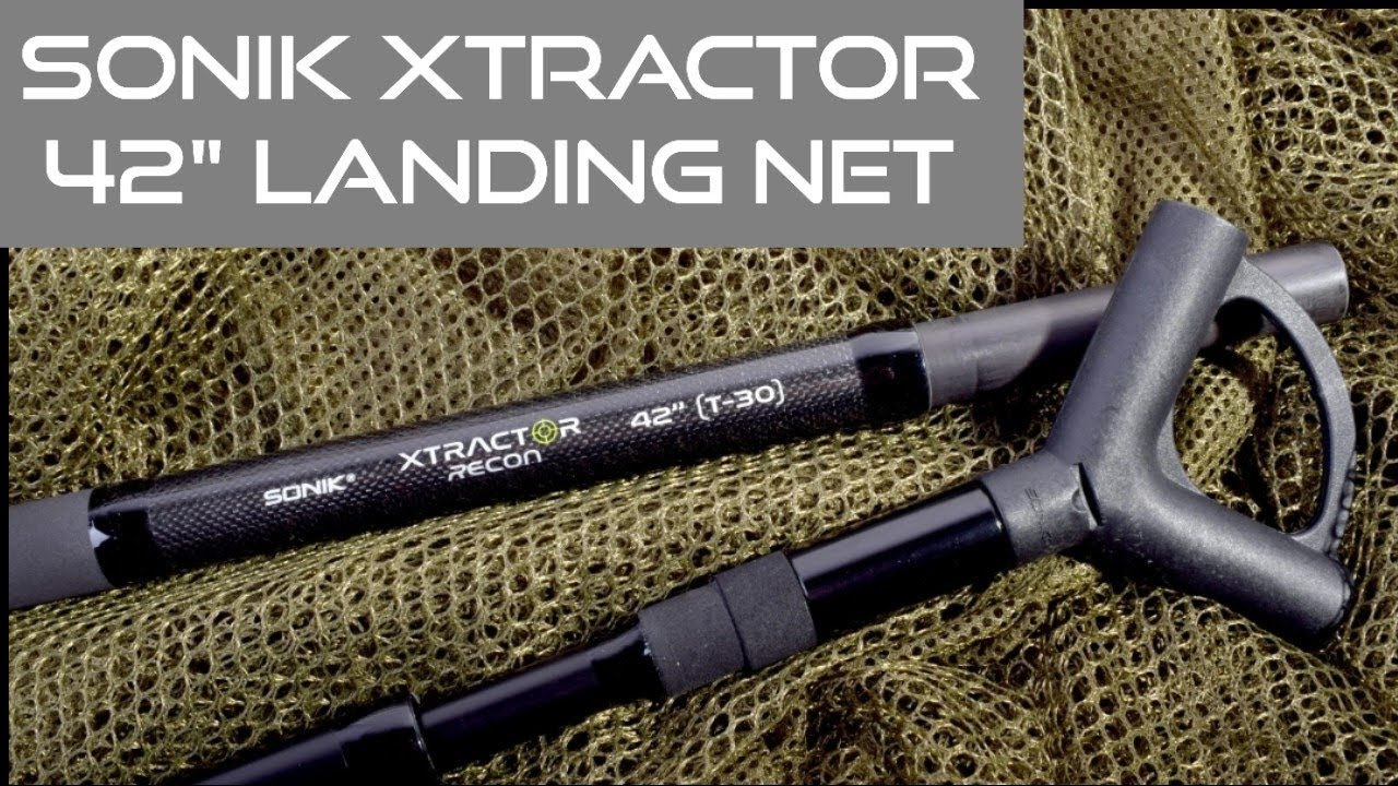 SONIK RETRACTABLE CARP NET @sifishes
