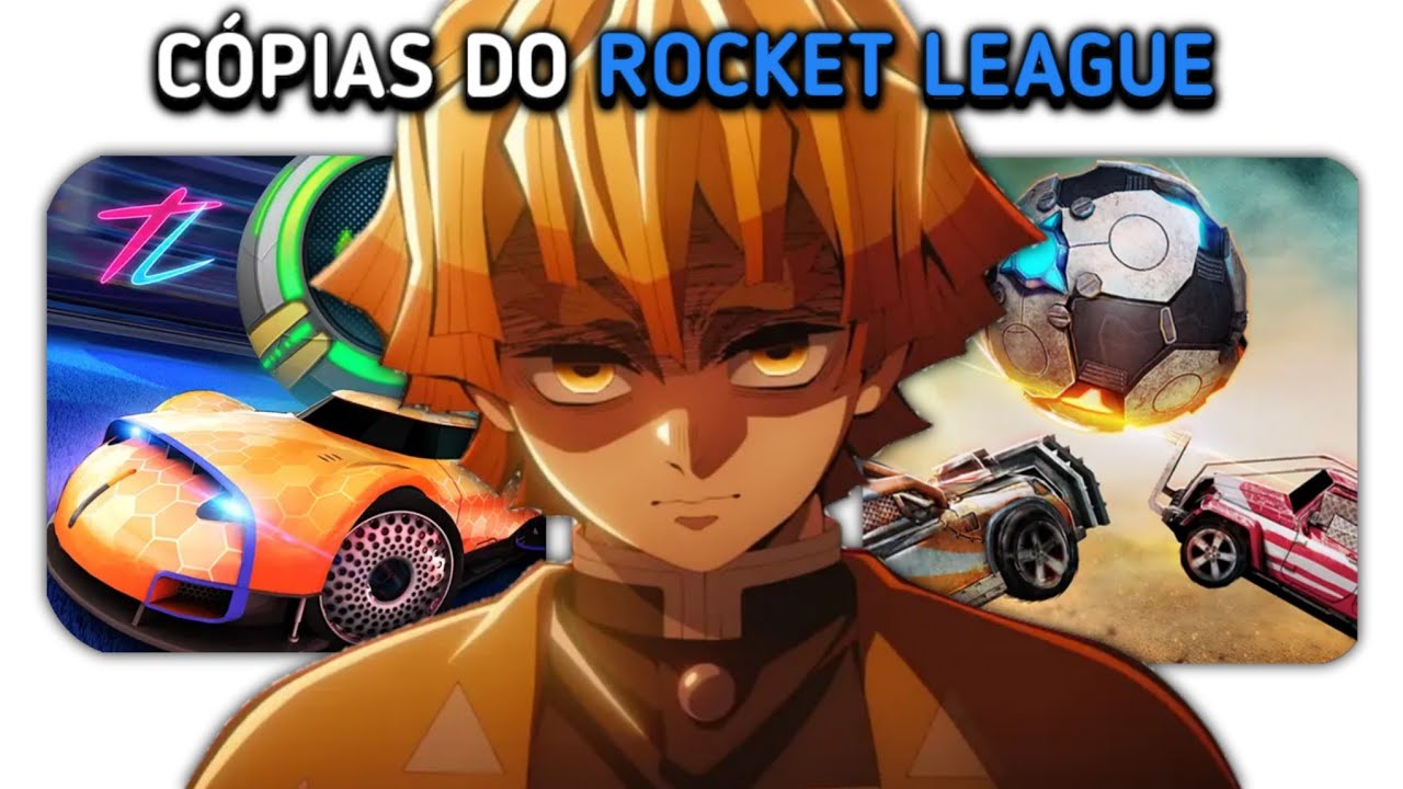 TESTANDO CÓPIAS DE ROCKET LEAGUE PARA CELULAR