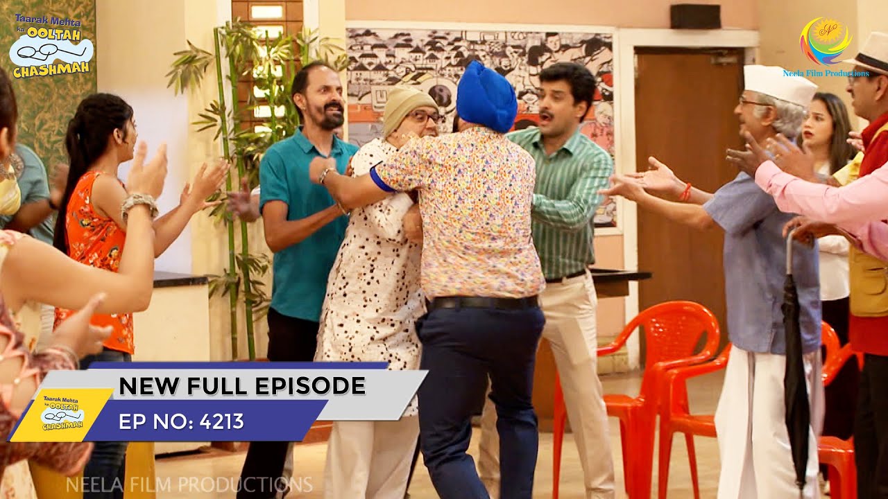 FULL EPISODE! 4213 - Purush Mandali Hui Danav Pe Ghussa! | Taarak Mehta Ka Ooltah Chashmah