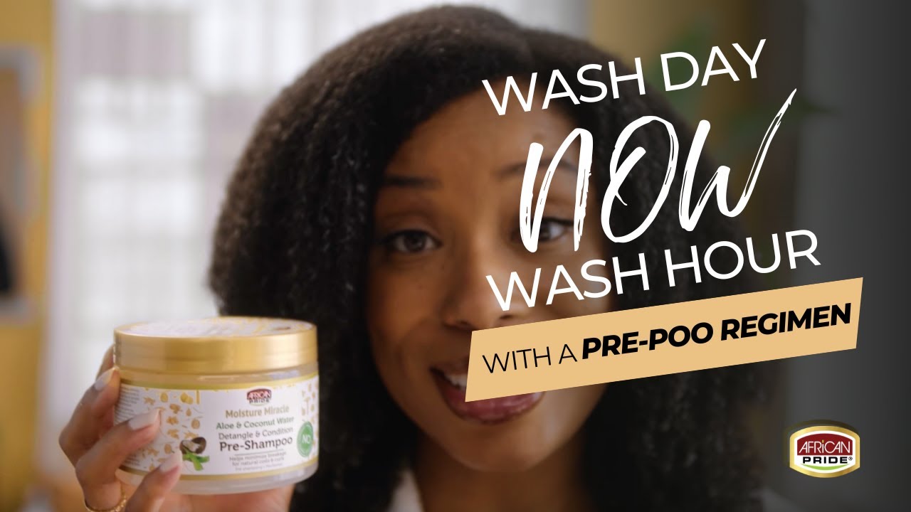 Step Up Your Wash Day: Try African Pride Moisture Miracle Pre-Shampoo for Amazing Results!