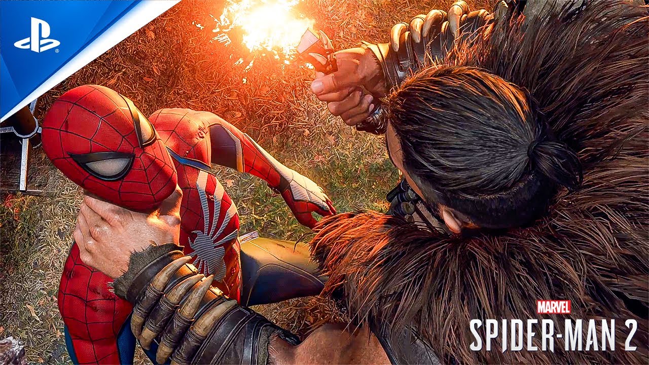 Kraven Kills Spider-Man Scene - Marvel's Spider-Man 2 Gameplay Walkthrough (No Commentary)