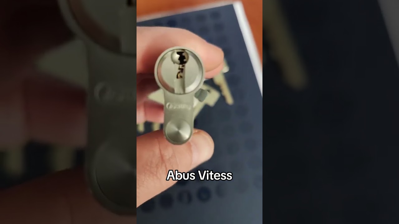 Abus Vitess MX, Германия. Цилиндр премиум класса со всеми защитами. #входныедвери
