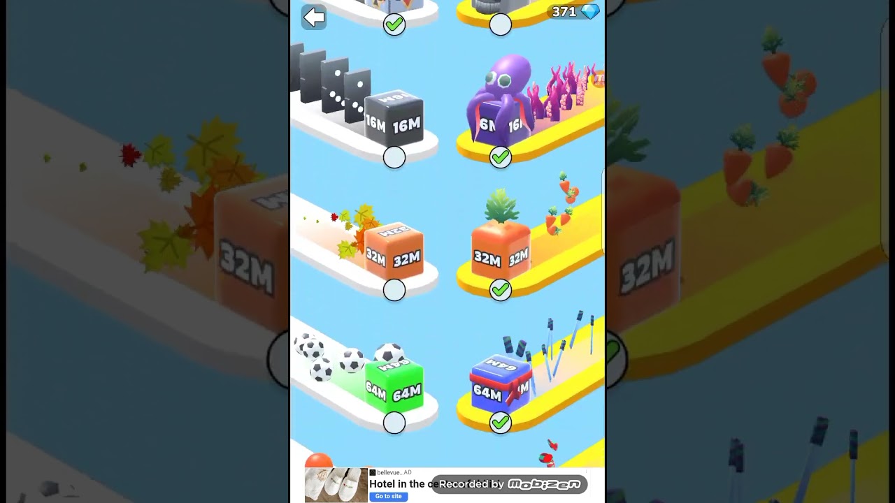 WoW! is jelly run 2048 basic VS VIP (as of 64B) #jellyrun2048gameplay #games
