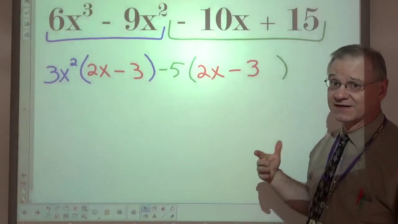 Algebra 2H Factor  Group Factoring