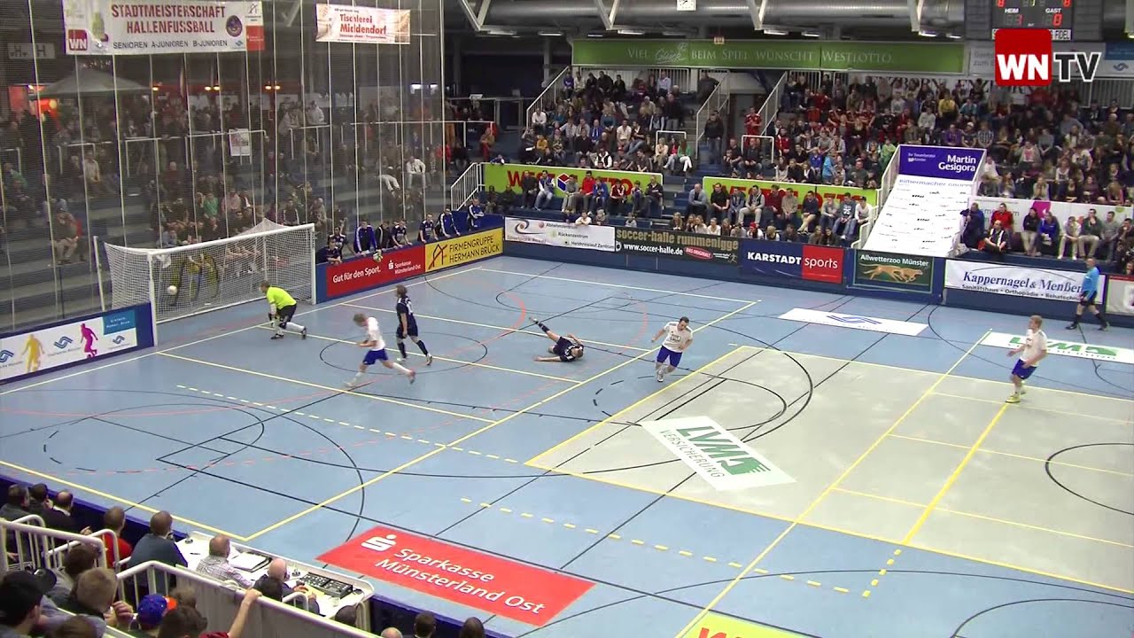 SC Gremmendorf - VfL Wolbeck Stadtmeisterschaften Hallenfußball Münster 2012 WN-TV