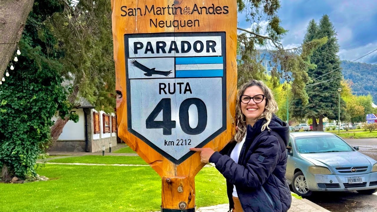 Ruta dos 7 lagos e chegada em SAN MARTIN DE LOS ANDES - Episódio 12