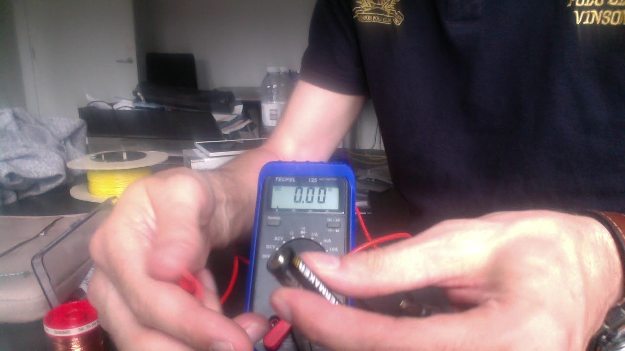 Bruge multimeter Spændingsforskel, strømstyrke, og modstand
