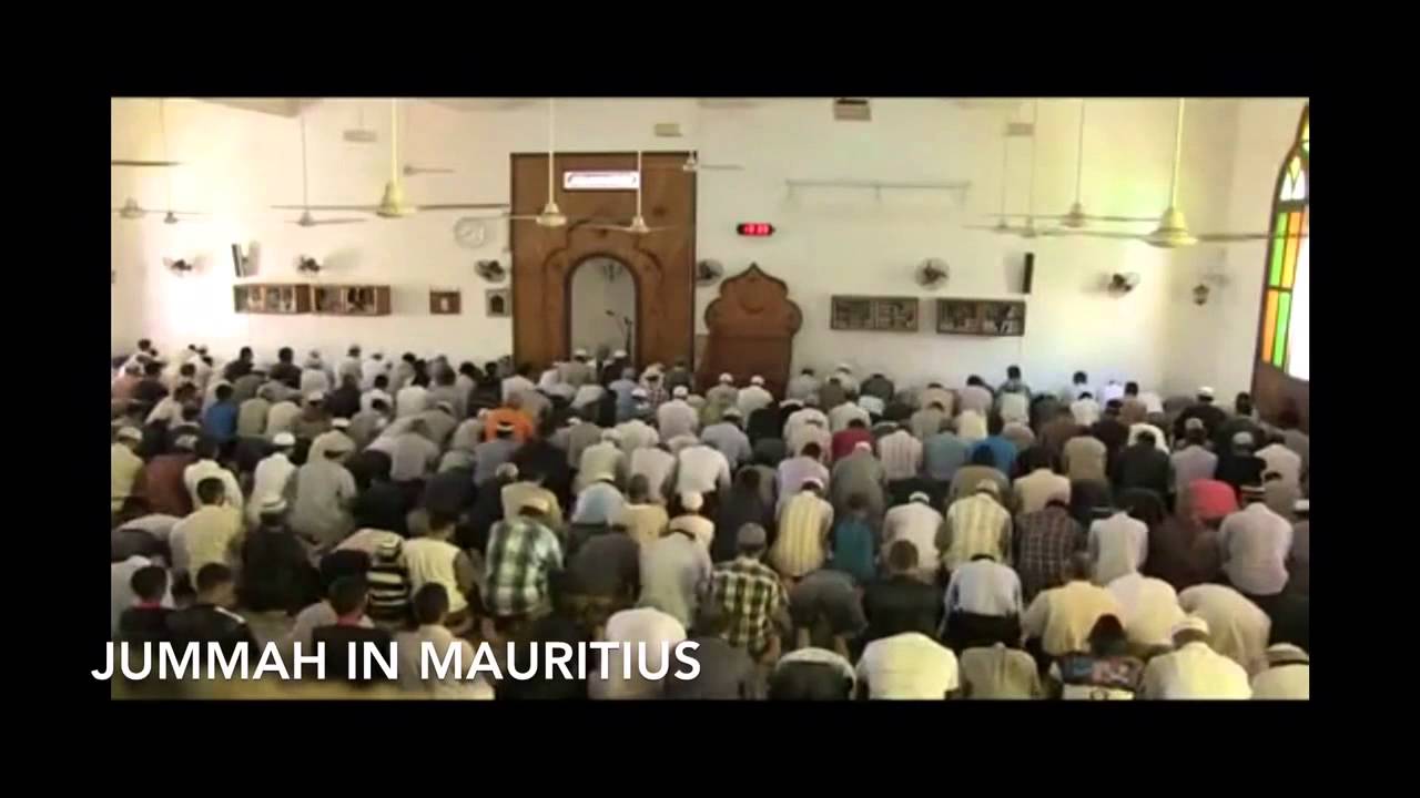 Jummah Salaah in Mauritius - Qari Ziyaad Patel