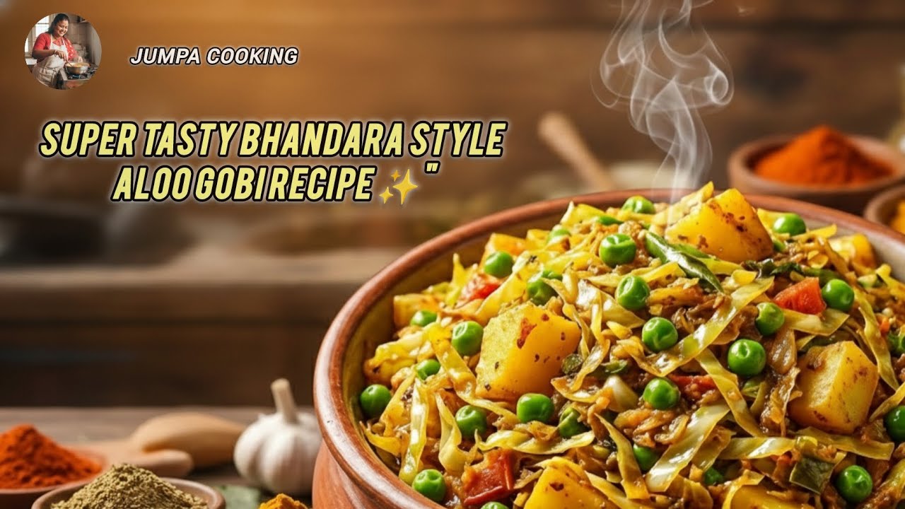 Super Tasty Bhandara Style Aloo Gobi Recipe ✨