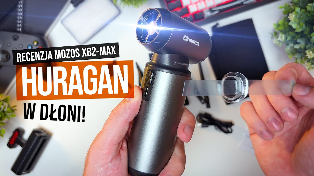 Najlepsza alternatywa dla sprężonego powietrza? Recenzja dmuchawy MOZOS XB2-MAX! 💨