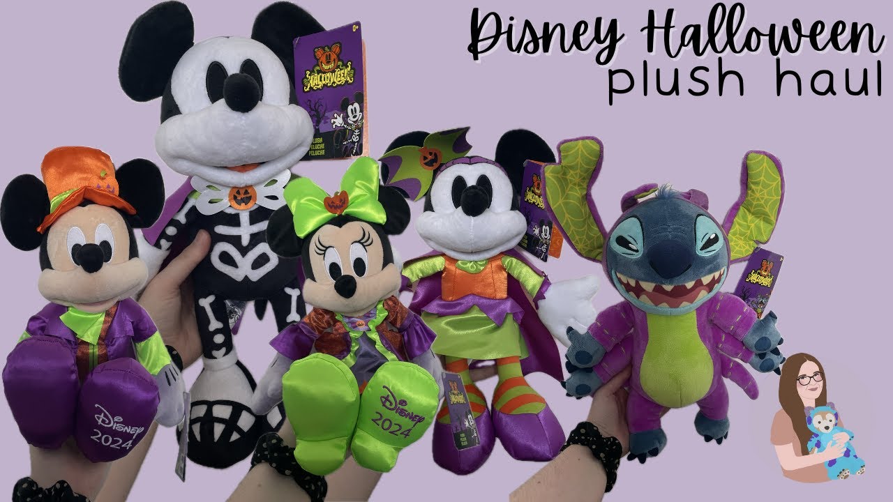disney halloween plush haul | disney parks and store plushes