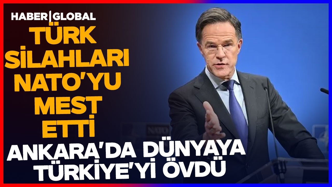D&Uuml;NYAYA T&Uuml;RK SİLAHLARINI ANLATTI! NATO Lideri Ankara Geldi T&uuml;rk Silahlarına Mest Oldu